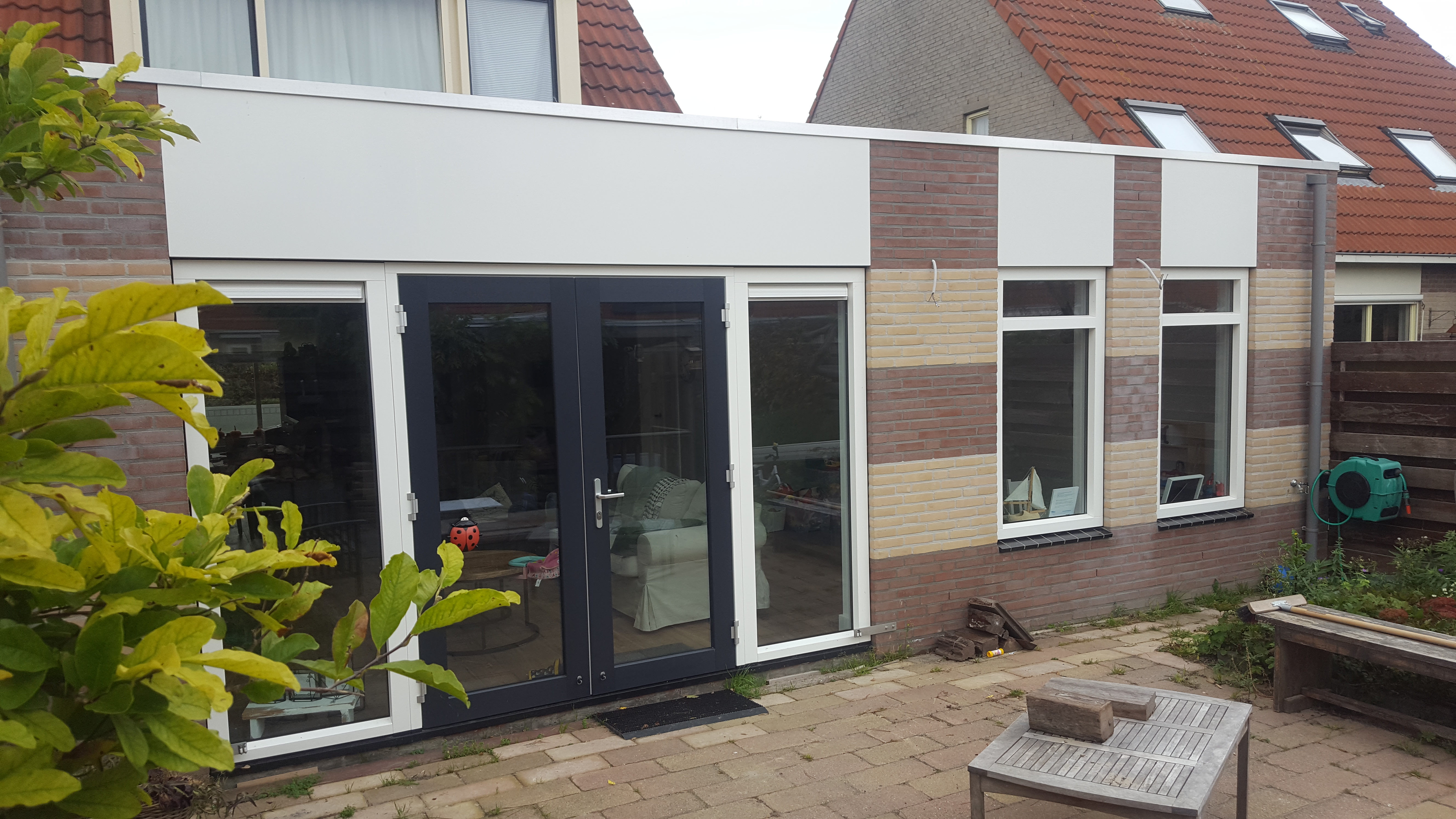 Project: Aanbouw aan achterzijde woning 